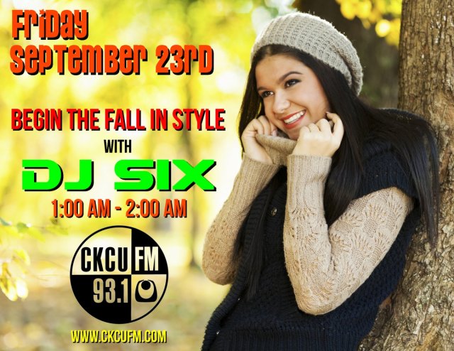 DJ SIX EN DIRECT SUR CKCU 93.1 FM
